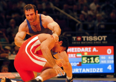 کورتانیدزه 42 ساله در جام تختی!